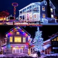 thumbnail image 3 of Luces Solares en Cadena JMEXSUSS Paquete de 2 con 400 LED, 46 m, Impermeables, 3 of 9