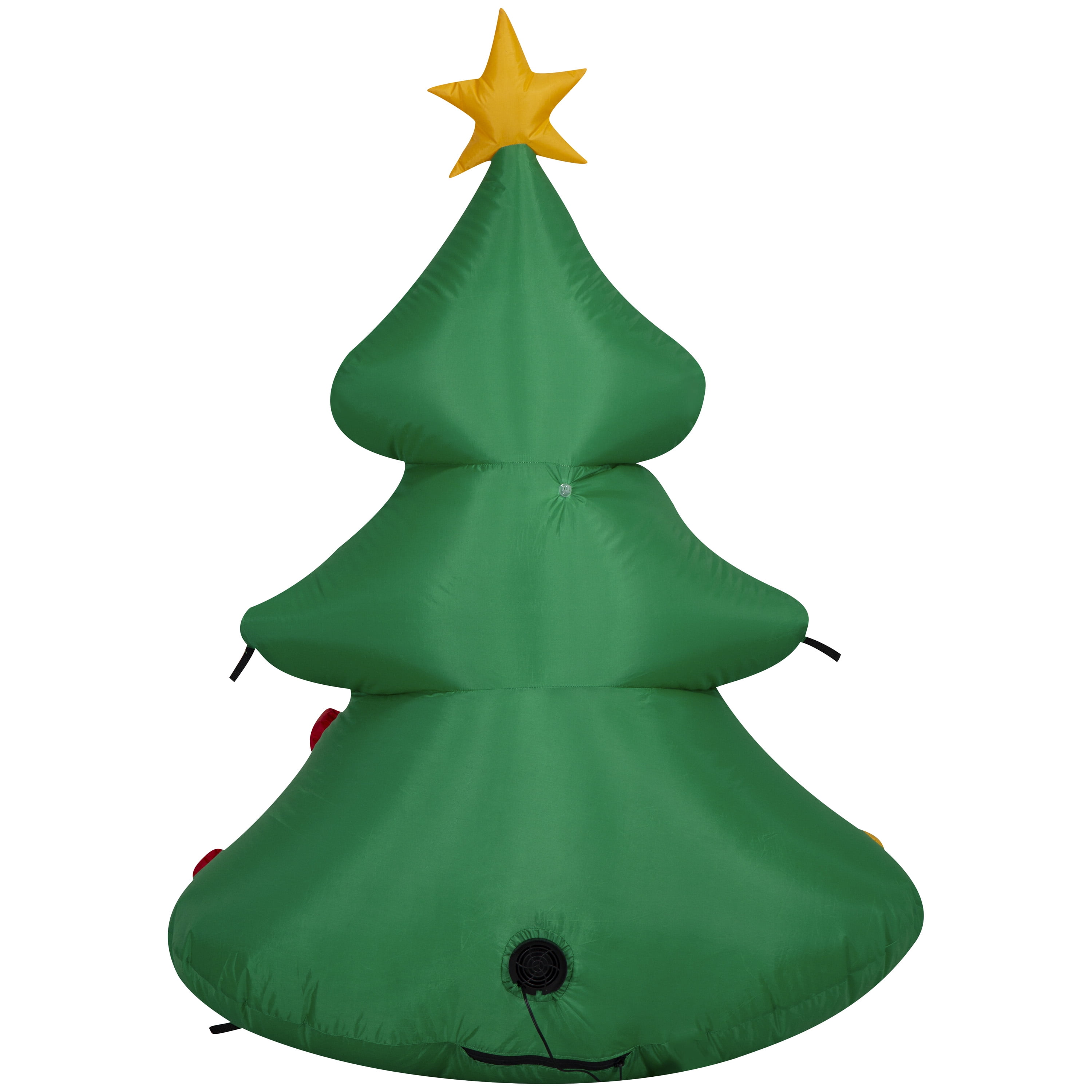 4 ft Tree Christmas Airblown Yard Inflatable, Multicolor, by Holiday Time