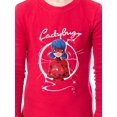 thumbnail image 3 of Miraculous Ladybug Girls' Power Up Snug-Fit Cotton 2 Piece Kids Pajama Set, 3 of 3
