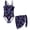 Violet Butterfly Violet, variant on SEANATIVE Girls One-Piece Swimsuits with Mesh Cover-up Skirt One-Piece Bathing Suits Swimwear for Kids Teenagers, Size 7-8, Seashell Starfish Mermaid Scale Pattern Pink Yellow Blue Gradient