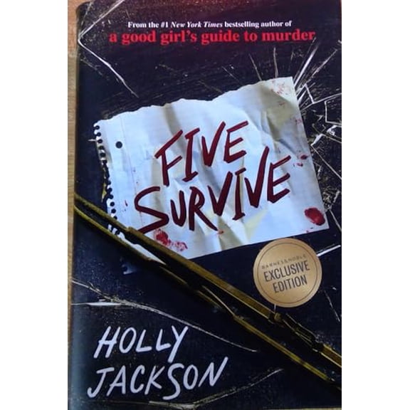 Pre-Owned Five Survive by Holly Jackson - Barnes & Noble Exclusive Edition Paperback