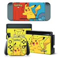 thumbnail image 1 of Pegatinas de la serie Pokemon Nintendo NS Switch, película protectora para máquina de juego, Pikachu, Gengar, Snorlax, Pokeball, mango de cuerpo completo qym unisex, 1 of 2
