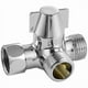 thumbnail image 1 of 2025 3-way diverter valve switch for shower, hand shower and overhead shower, 1 of 5