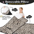 thumbnail image 3 of Black and Tan Leopard Print Toddler Nap Mats for Kids Preschool,Sleeping Mat Bag or Kids,Toddler Sleeping Bag,Toddler Nap Mat or Daycare, 3 of 6
