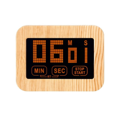 

Wesracia LED Kitchen Luminous Large Display Digital Magnet Timer Screen Learn Household Appliances