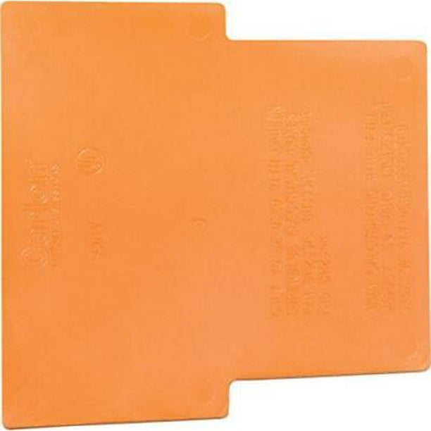 2pk Carlon SCDIV Low Voltage Divider Plate, Orange