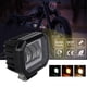 thumbnail image 5 of Luz de Trabajo Lideró 6000K 30W Lámpara de Ojos de Ángel Cuadrada Impermeable Coche Atv Barco Vehículo ToDoterreno, 5 of 7