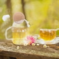 thumbnail image 4 of Shisuyan Transparent Glass Tea Pot with Cork for Home Use Clear and Durable 1pc, 4 of 8