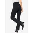 thumbnail image 2 of Roaman's Women's Plus Size Bootcut Ultimate Ponte Pant, 2 of 5