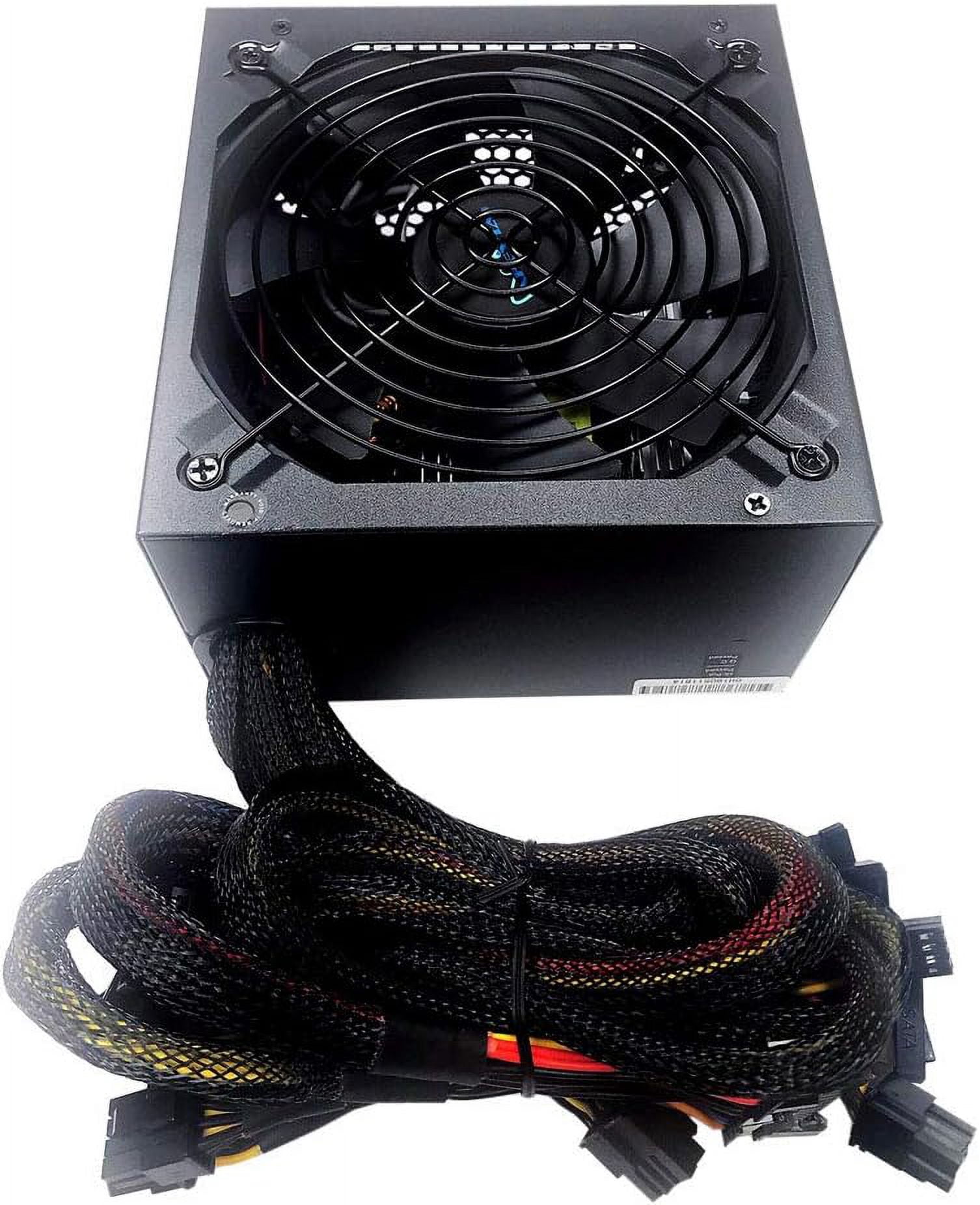 Apevia ATX-SP700 Spirit ATX Power Supply with Auto-Thermally Controlled 120mm Fan, 115/230V Switch, All Protections