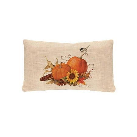 12 X 20 In Harvest Pumpkin Pillow Cover Walmart Com