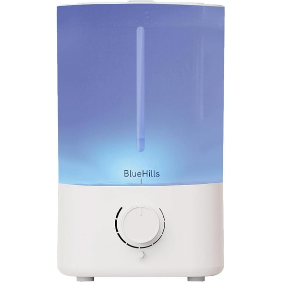 BlueHills Premium 5000 ML XL Essential Oil Diffuser Humidifier Large Room Huge Coverage Area 5 Liter Big Capacity High Mist Output 100 Hours Long Run Time Aroma Diffuser White G501
