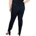 thumbnail image 2 of I.N.C Womens Seamed Pull On Jeggings, Blue, Plus Size, 18W Regular, 2 of 2