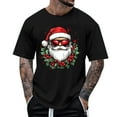 thumbnail image 1 of Tops para hombre, blusas y camisas de manga corta con cuello redondo para hombre, camiseta informal con cuello redondo y estampado para hombre, blusa de manga corta, blusa de poliéster para hombre, 1 of 4