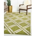 thumbnail image 2 of Unique Loom Detroit Trellis Modern Geometric Area Rug or Runner, 2 of 8
