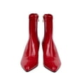 thumbnail image 2 of Ninety Union GREECE Metallic Circle Heel Bootie, Red, 6, 2 of 5
