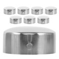 thumbnail image 1 of MOVTOTOP 8 Pcs Embouts de Main Courante pour Rampes d'Escalier en Acier Inoxydable 45mm, 1 of 7