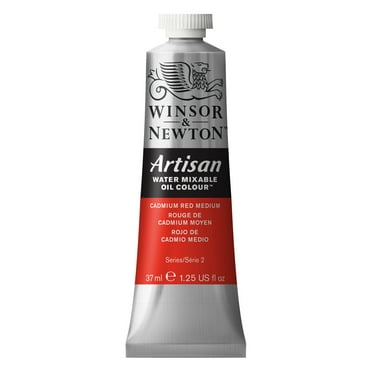 Winsor & Newton Artisan Water Mixable Oil Color, 37ml, Cadmium Red Medium