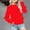 Red, variant on BRGZLK Kids Oversized Sweatshirt Boys Girls Fashion Cute Solid Color Casual Long Sleeve Crewneck Basic Pullover Top for Fall Winter Beige 5-6 Years