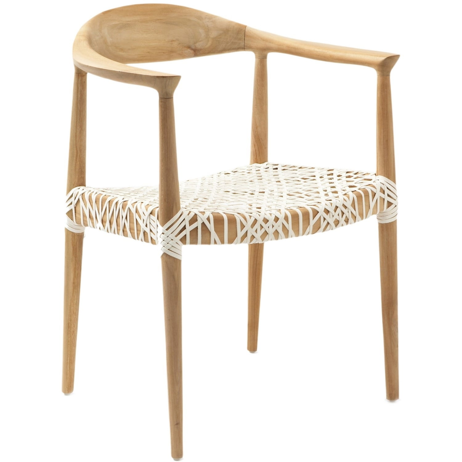 bandelier arm chair light oak product