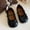 hwj# Black82, variant on Huowey Toddler Girls Dress Shoes Sparkly Mary Janes Elastic Strap Solid Color Cute Bow Round Toe Casual Non- Ballet Flat Shoes Soft Sole Wedding Birthday Casual Footwear,Black,2-2.5 Years
