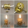 thumbnail image 2 of REACHISE 2pcs Oil Lamp Wicks Kerosene Lamp Base Burner Accessories Oil Lamp Regulator, 2 of 8