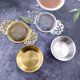 thumbnail image 3 of Tea Leaf Infuser Stainless Steel 11*6.5*2cm Hanging Double Ears Brand New, 3 of 7