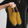 thumbnail image 6 of Men'S Slip-On Loafers - Round Toe, Faux Upper & Fabric Lining,  All-Season Comfort, Thick Sole, Versatile for Business, Casual & Outdoor Wear, Casual Slipons | Sleek Slipon | Durable Sole, 6 of 9