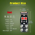 thumbnail image 2 of FrostHike 12V Rouge T10 PC168 Pcs175 Pcs194 Pcs194R PC195 Pcs160 Pcs161 Pcs195NA Ampoule de Remplacement pour Tableau de Bord Tableau de Bord Indicateur Lampe W5W 158 168 194 2825 avec Douille, 2 of 5