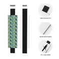 thumbnail image 2 of Wukai Tropical Floral Adjustable Elastic Band Leather Pen Holder,Pencil Holder,Pen Sleeve Pouch for Notebooks,Planners,and Books, 2 of 6