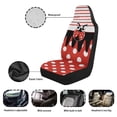 thumbnail image 5 of Uorisanigo Cute Ladybug Waterproof Car Seat Cover Easy to Install Car Front Seat Protector Breathable Front Seat Cover Anti Slip Universal for Cars Truck SUV Van, 5 of 7