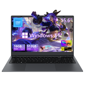 SANPTENT 15.6 Windows 11 Pro Laptop Computer, 16GB RAM 512GB SSD
