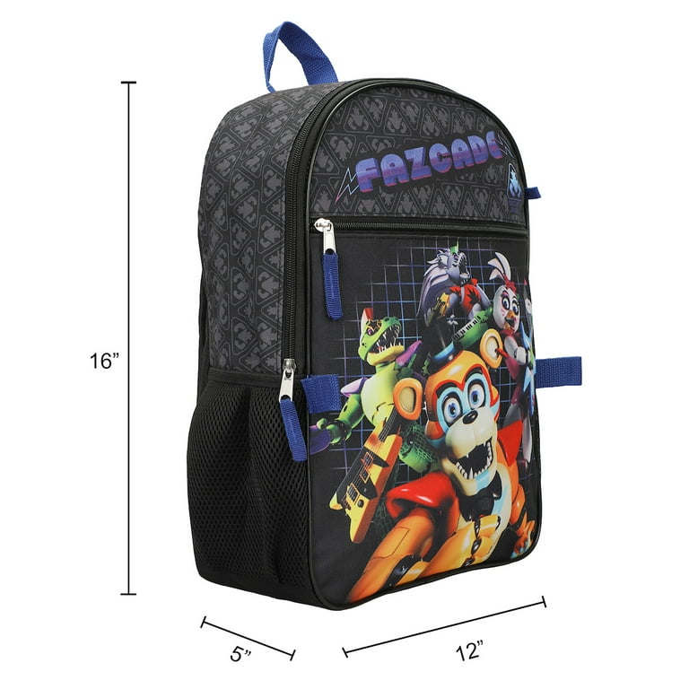 Five Nights At Freddy's Backpack - Walmart.com  Five nights at freddy's,  Backpacks, Black backpack