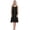 06-Black1885, variant on XIAONU Womens Nightgown Sleeveless Loose Midi Sleep Dress Loungewear