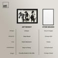 thumbnail image 6 of Horses in Ink Shadowbox Print Farm Animals Art by Art Remedy, Black Frame, 30 x 20, 6 of 7