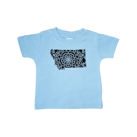 

Inktastic Montana Silhouette Mandala Gift Baby Boy or Baby Girl T-Shirt