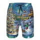 thumbnail image 3 of Fotbe Christmas Tree Trajes de Baño Estampados para Hombre, Shorts de Verano de Secado Rápido, Ropa de Playa, Bañadores-Small, 3 of 6