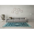 thumbnail image 3 of Ahgly Company Indoor Rectangle Animal Light Blue Traditional Area Rugs, 8' x 12', 3 of 4