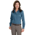 thumbnail image 1 of DESCATALOGADO Red House - Camisa sin planchar Nailhead para mujer XS Azul turquesa casa Roja RH47, 1 of 1