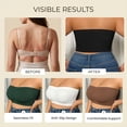 thumbnail image 3 of Full Bust Strapless Bra for Seamless Push Up Comfortable Support with Grip Band Bra Strapless for Women Back Less Bra Padded Underwire Bra, 3 of 5