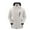 White, variant on Rain Jacket for Men Three-in-one Solid Color Outdoors Mountaineering Wearproof Warm Zipper Multi-pocket Fleece Lnner Lap Coat Long Sleeve Jacket
