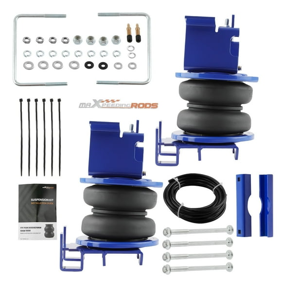 Maxpeedingrods Air Helper Spring Suspension Kit 7500lbs For Dodge Ram 3500 RWD 4WD 2019-2022