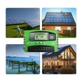 thumbnail image 7 of 12V 24V Solar Charge Controller 30A 40A 60A 100A Load Timing Switch Solar Panel PV Regulator LCD Display 5V Dual USB ,Improvement of Charging Speed, 7 of 7