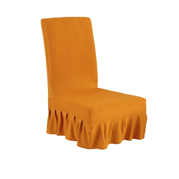 Dining Chair Covers with Skirt, Universal Easy Fitted Dining Chair Slipcovers High Stretch for Home Ceremony Banquet Wedding Party