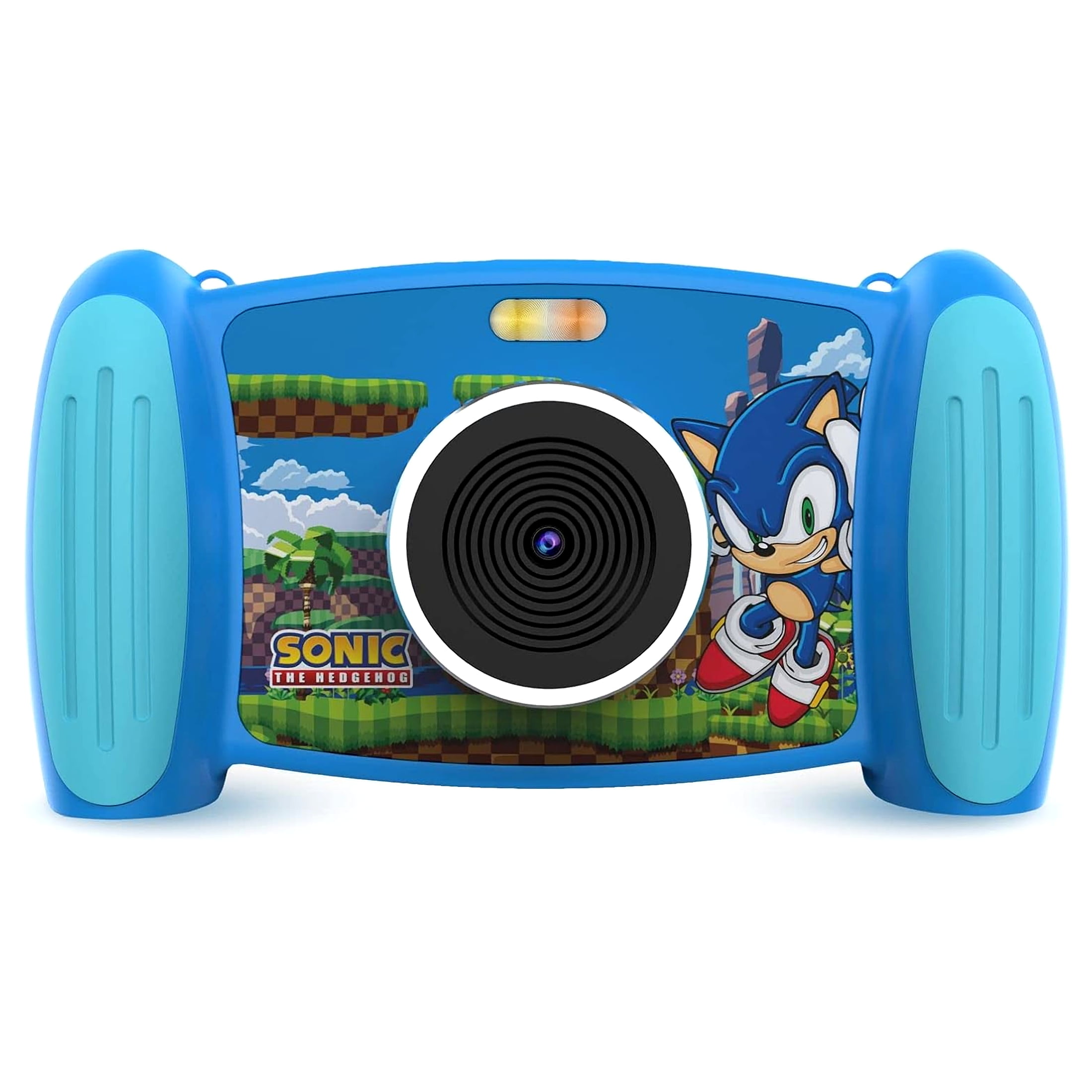 SEGA Sonic The Hedgehog Accutime Kids Interactive Digital Camera with MP3 Player and Built-In Speaker, 12 MP, 1080p Video and Games