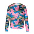 thumbnail image 6 of Drindf Long Sleeve Tactical Shirts for Men Big and Tall Fashion Camo Graphic T-Shirt Athletic Moisture Wicking Tops Lightweight Round Neck Pullover Tshirts, 6 of 6