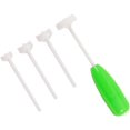 thumbnail image 1 of HSHDLDF Zucchini Squash Vegetable Corer, 2pc Plastic Corers Core Remover Tool with Hollow Drills, Multifunctional Fruit & Vegetable Corers Veggies Remover Remove Kernel Eggplant Cucumber, Kitchen Ga, 1 of 7
