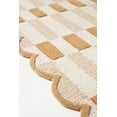 thumbnail image 3 of Aarish Rugs Handcraft Hand Tufted Scalloped Wool Area Rug for Living Room, Bedroom Any Room (Color:-Neutral, Size:-12 x 15 ft), 3 of 5