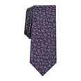 thumbnail image 2 of Bar III Men’s Penrose Skinny Floral Ties, Berry, 2 of 3
