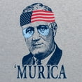 thumbnail image 6 of Murica FDR - America United States Patriotism T Shirt - Small - Sport Grey, 6 of 6